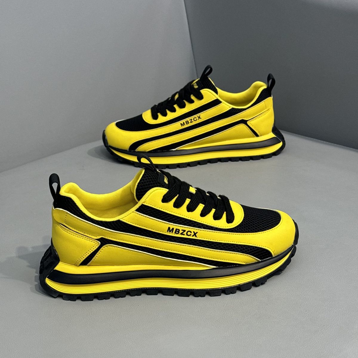 Sports Equipment Brands - أحذية رياضية رجالية شبكية قابلة للتنفس،