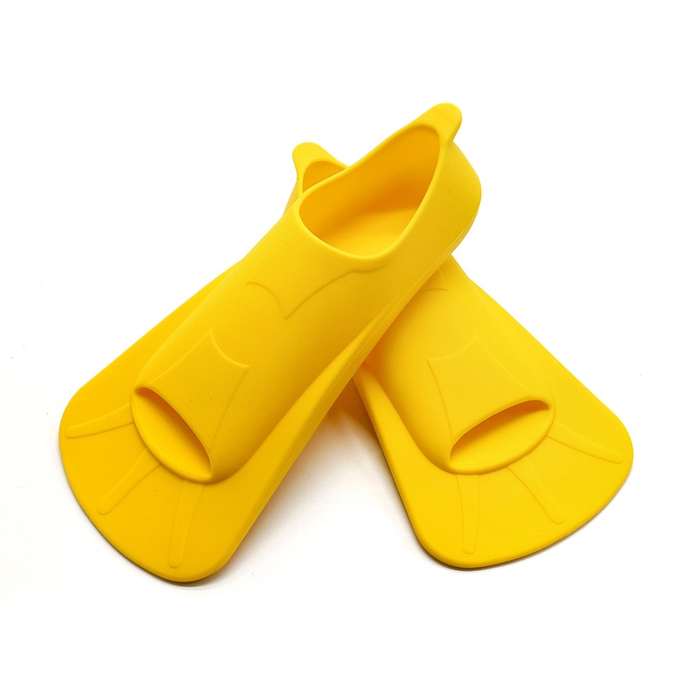 Swim Fin Short Blade - زعانف سباحة للأطفال والكبار، زعانف غوص