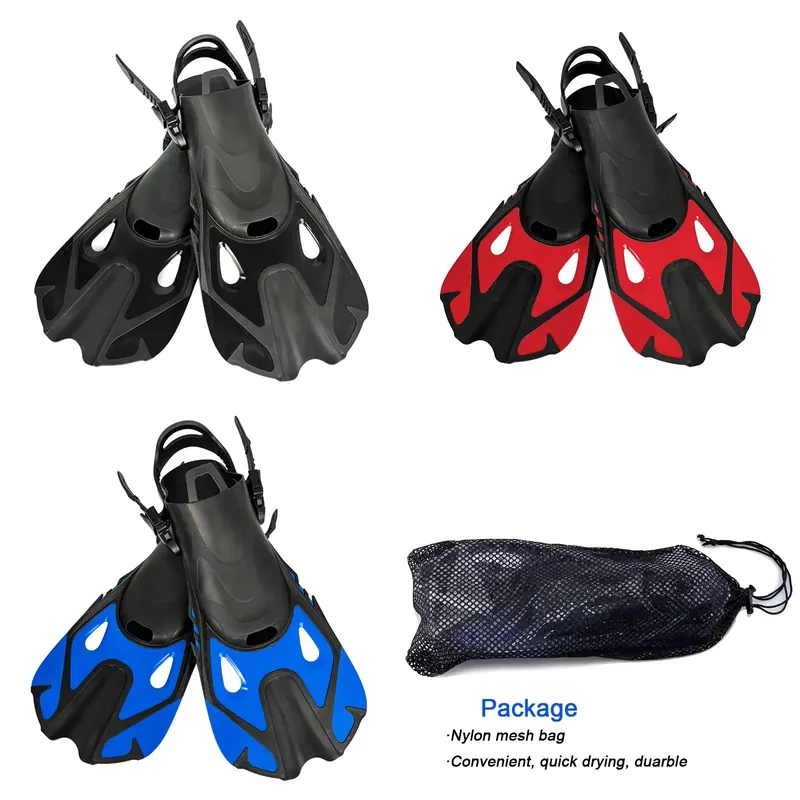 Swim Fin Short Blade - زعانف سباحة خفيفة الوزن قصيرة قابلة