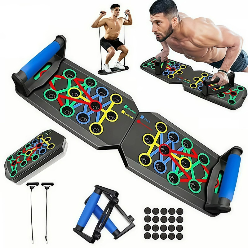 Sports Equipment Pictures - لوح تمارين قابل للطي مع أربطة