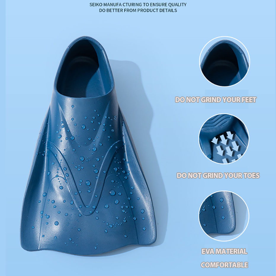 أحذية الضفدع القصيرة للبالغين  - مراجعة Swim Fin Short Blade وسعره