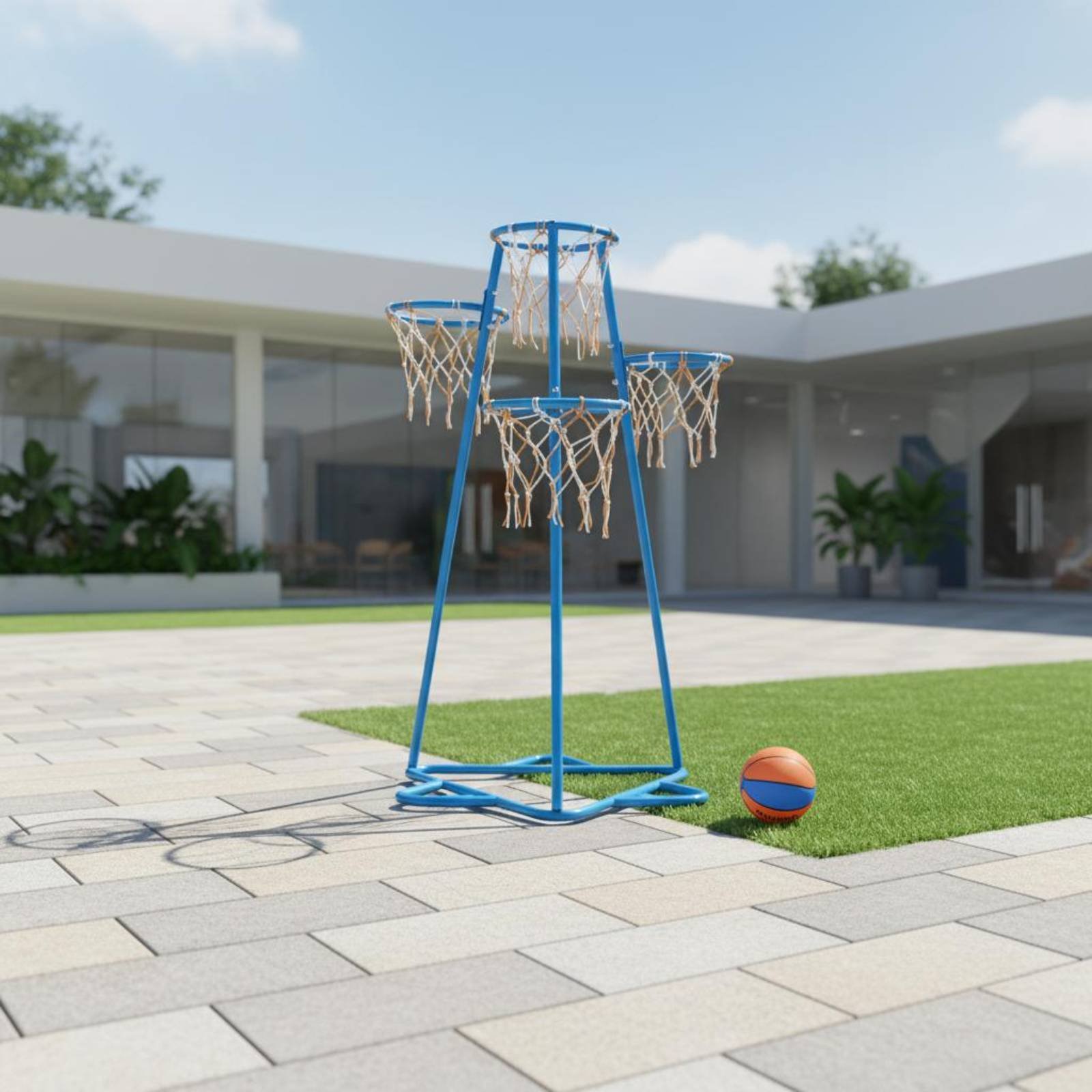 حلبة كرة سلة للأطفال للاستخدام - مراجعة X Sports Equipment وسعره
