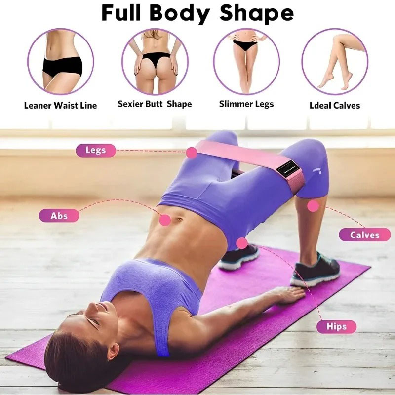 3 قطع من أربطة مقاومة قماشية ل - مراجعة Sports Equipment Supplies وسعره