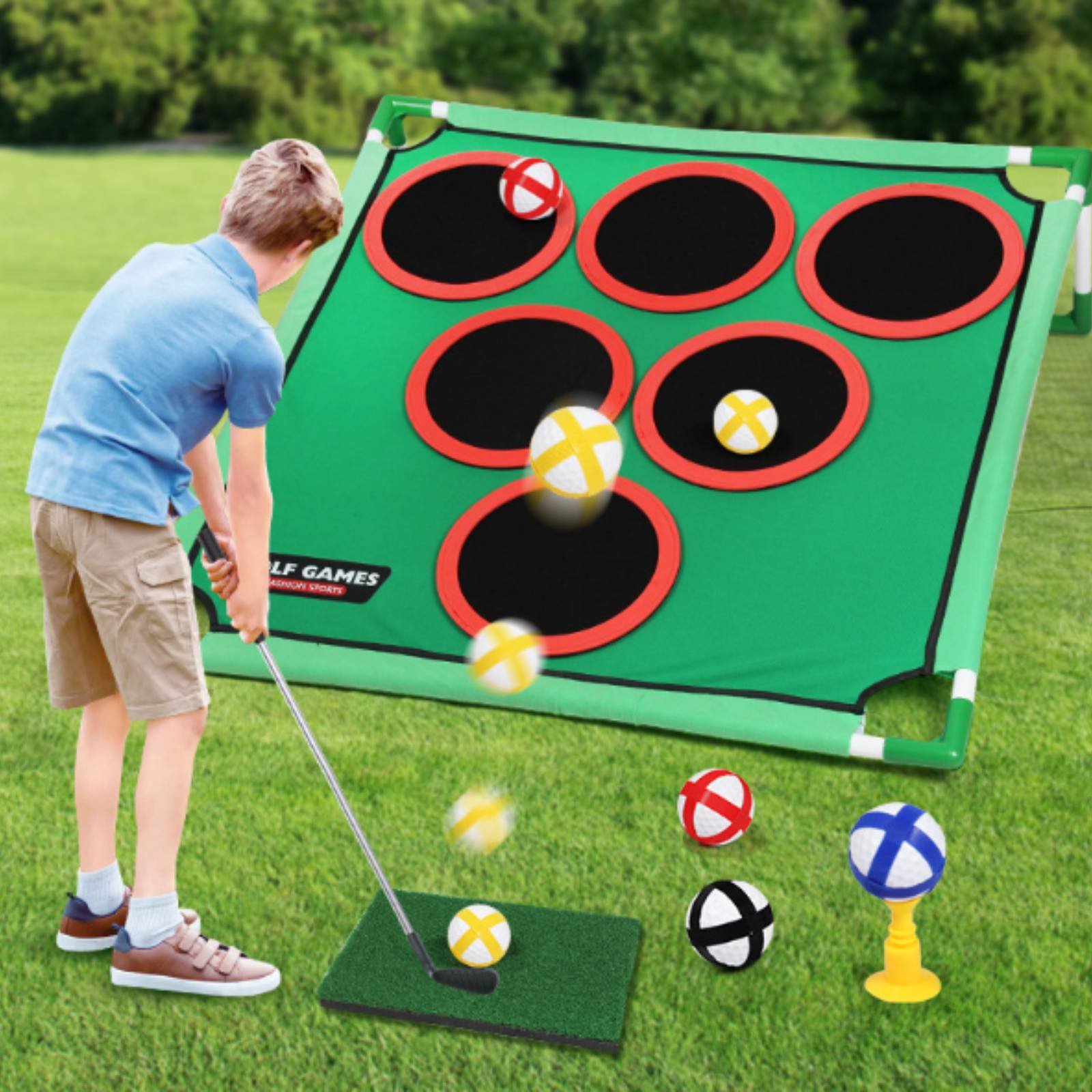 هدف تدريب الجولف المحمول سهل ا - مراجعة X Sports Equipment وسعره
