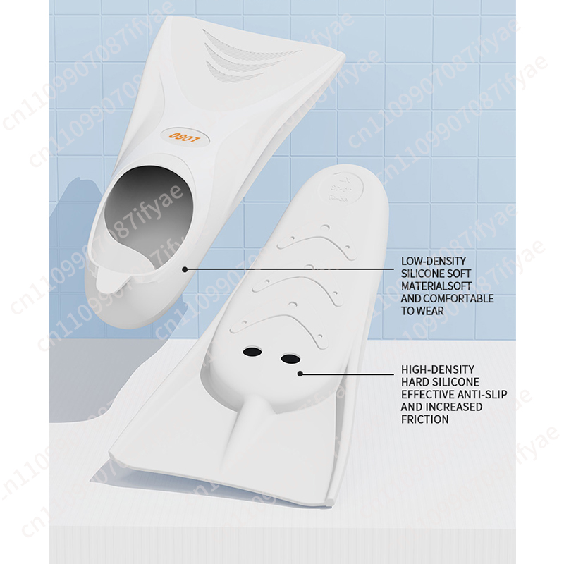 زعانف سباحة قصيرة من السيليكون - مراجعة Swim Fin Short Blade وسعره