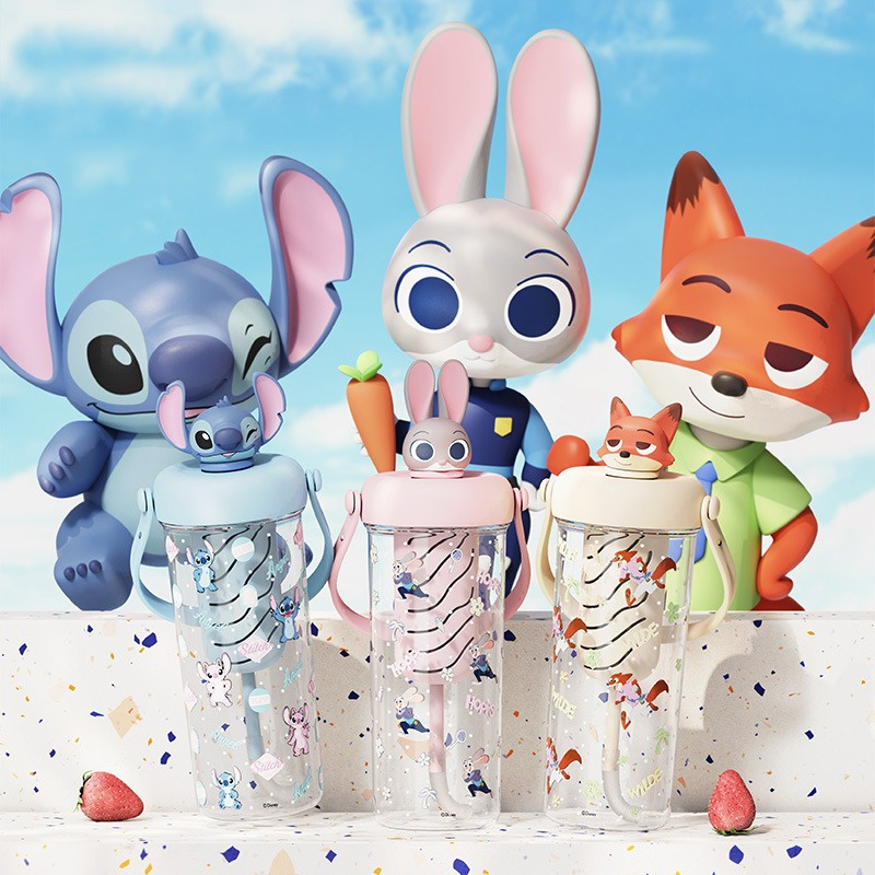 زجاجة مياه X&W Zootopia مع ماص - مراجعة X Sports Equipment وسعره